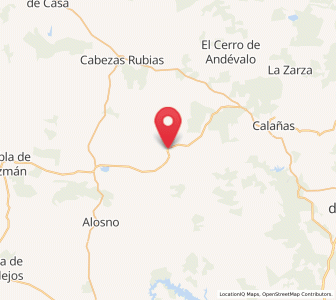 Map of Villanueva de las Cruces, Andalusia