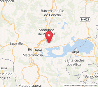 Map of Villapaderne, Cantabria