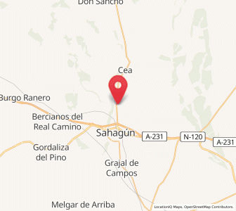 Map of Villapeceñil, Castille and León