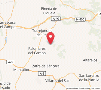 Map of Villar del Águila, Castille-La Mancha