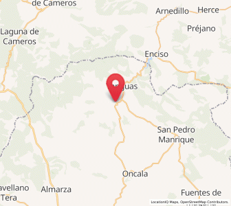 Map of Villar del Río, Castille and León