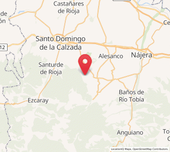 Map of Villarejo, La Rioja
