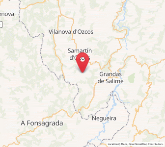 Map of Villarquille, Asturias