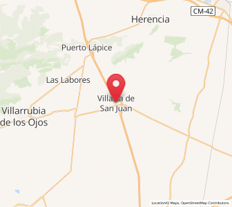 Map of Villarta de San Juan, Castille-La Mancha