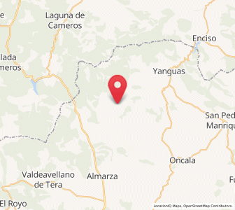 Map of Villartoso, Castille and León