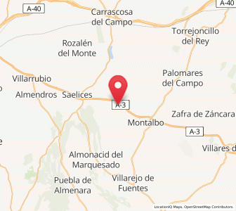 Map of Villas Viejas, Castille-La Mancha