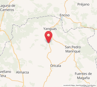 Map of Villaseca Bajera, Castille and León