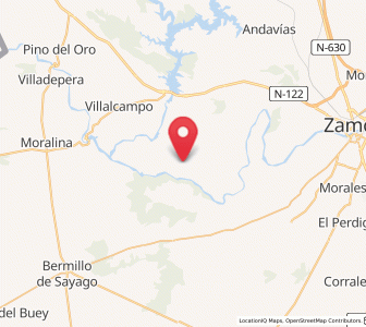 Map of Villaseco, Castille and León