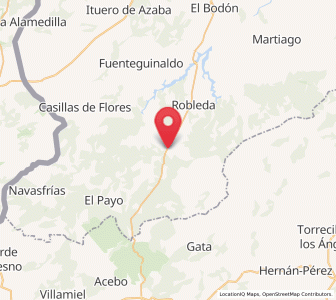 Map of Villasrubias, Castille and León