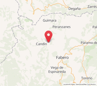 Map of Villasumil, Castille and León