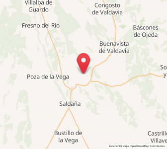 Map of Villasur, Castille and León