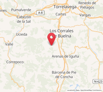 Map of Villasuso, Cantabria