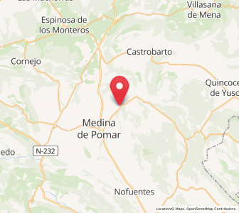 Map of Villatomil, Castille and León