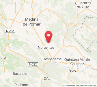 Map of Villavedeo, Castille and León