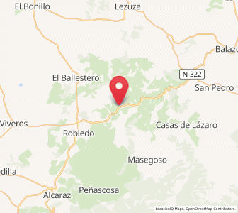 Map of Villaverde, Castille-La Mancha