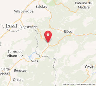 Map of Villaverde de Guadalimar, Castille-La Mancha