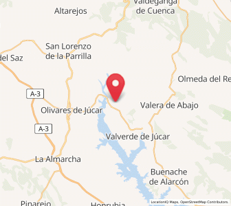 Map of Villaverde y Pasaconsol, Castille-La Mancha