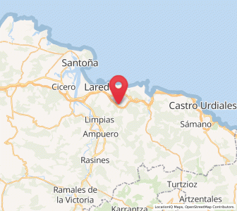 Map of Villaviad, Cantabria