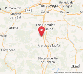 Map of Villayuso, Cantabria