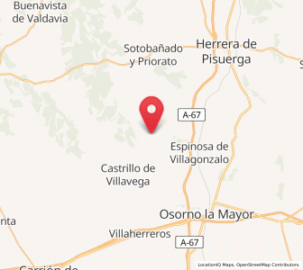 Map of Villorquite de Herrera, Castille and León