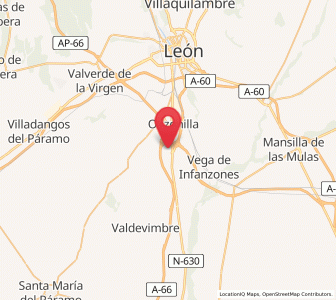 Map of Viloria de la Jurisdicción, Castille and León