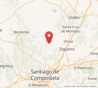 Map of Vilouchada, Galicia