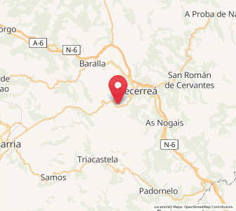 Map of Vilouta de Abajo, Galicia