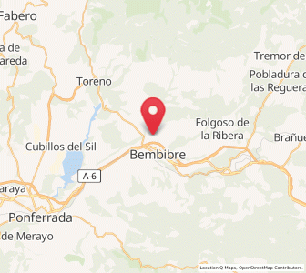 Map of Viñales, Castille and León