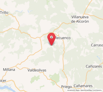 Map of Vindel, Castille-La Mancha