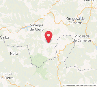 Map of Viniegra de Arriba, La Rioja