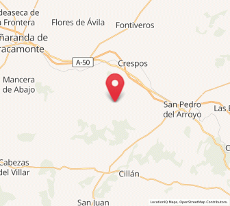 Map of Vita, Castille and León