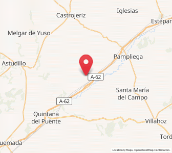 Map of Vizmalo, Castille and León
