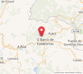 Map of Xagoaza, Galicia