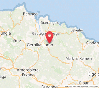 Map of Zabala-Belendiz, Basque Country