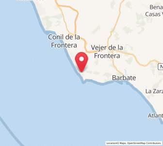 Map of Zahora, Andalusia