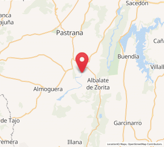 Map of Zorita de los Canes, Castille-La Mancha