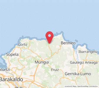 Map of Zubiaur, Basque Country