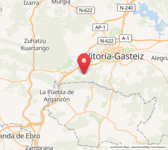 Map of Zumeltzu, Basque Country