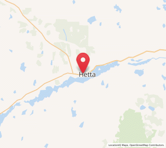 Map of Enontekiö, Lapland