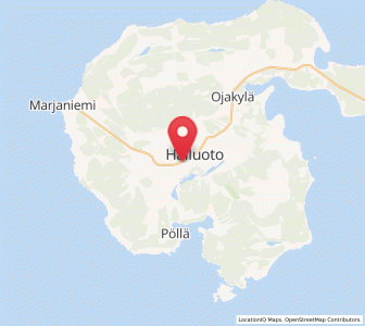 Map of Hailuoto, North Ostrobothnia