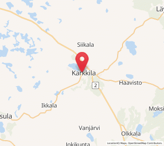 Map of Karkkila, Uusimaa