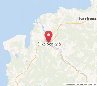 Map of Siikajoki, North Ostrobothnia