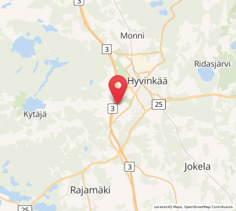 Map of Veikkari, Uusimaa