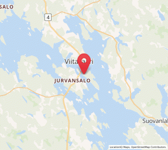 Map of Viitasaari, Central Finland