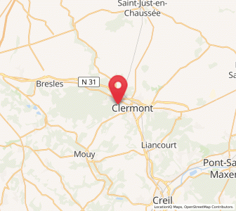 Map of Agnetz, Hauts-de-France