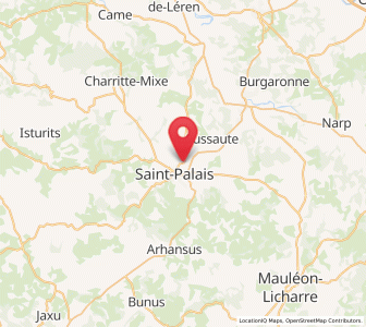 Map of Aicirits, Nouvelle-Aquitaine