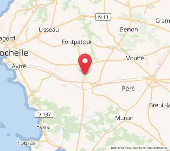 Map of Aigrefeuille-d'Aunis, Pays de la Loire