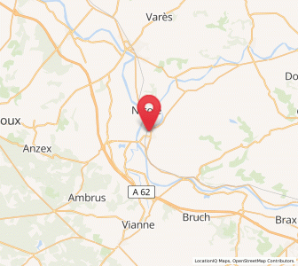 Map of Aiguillon, Nouvelle-Aquitaine