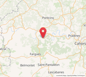 Map of Albas, Occitanie