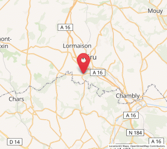Map of Amblainville, Hauts-de-France